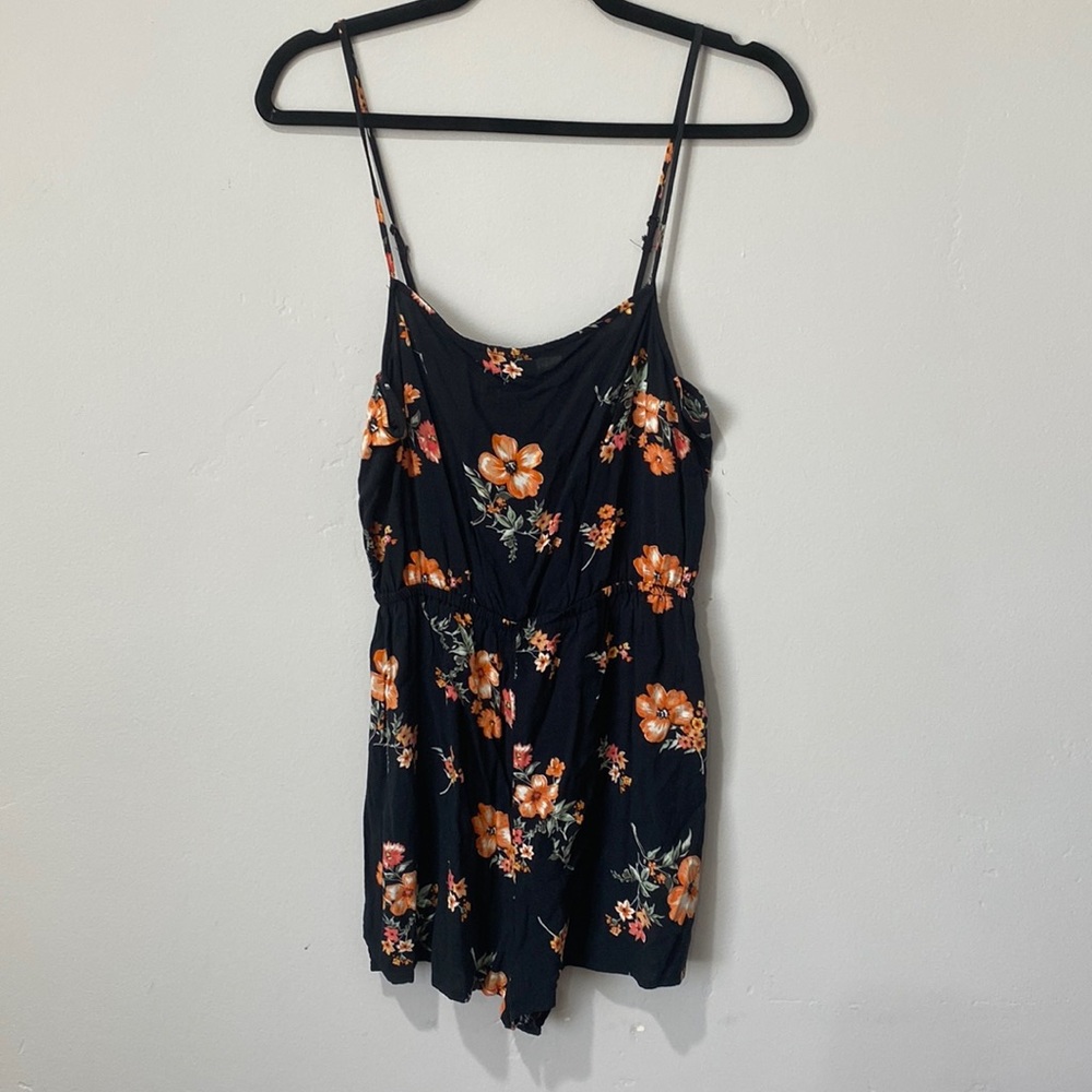 Womens Floral Romper